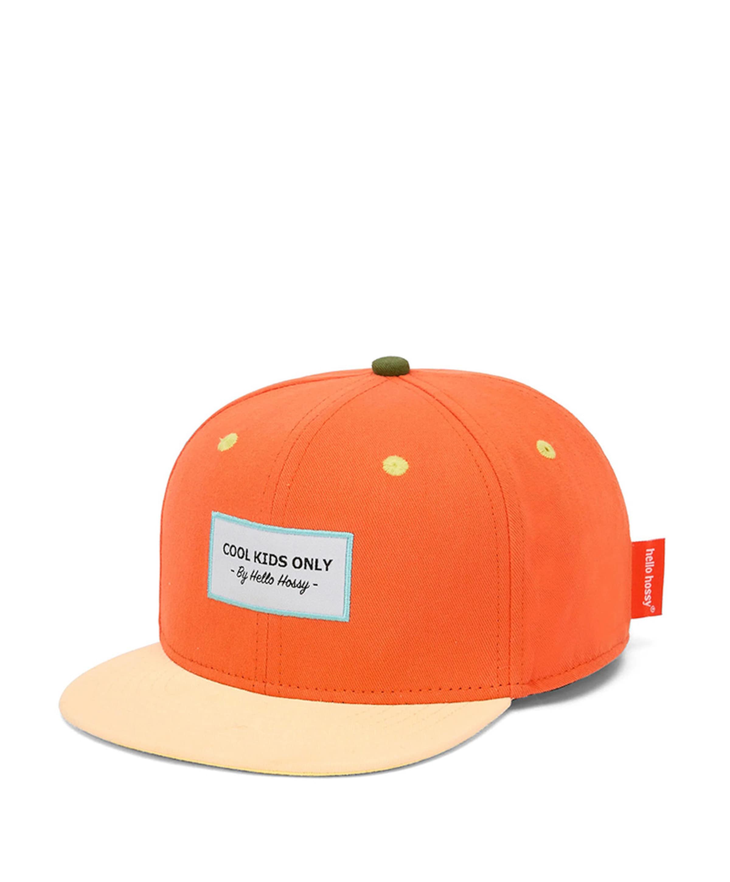 Hello Hossy Jongens Cap oranje