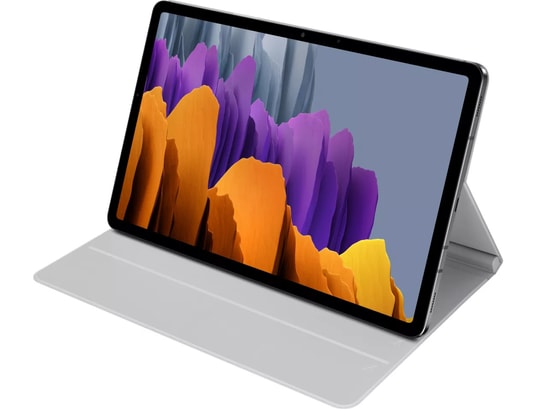 SAMSUNG - Housse tablette tactile Book Cover gris clair pour Tab S7