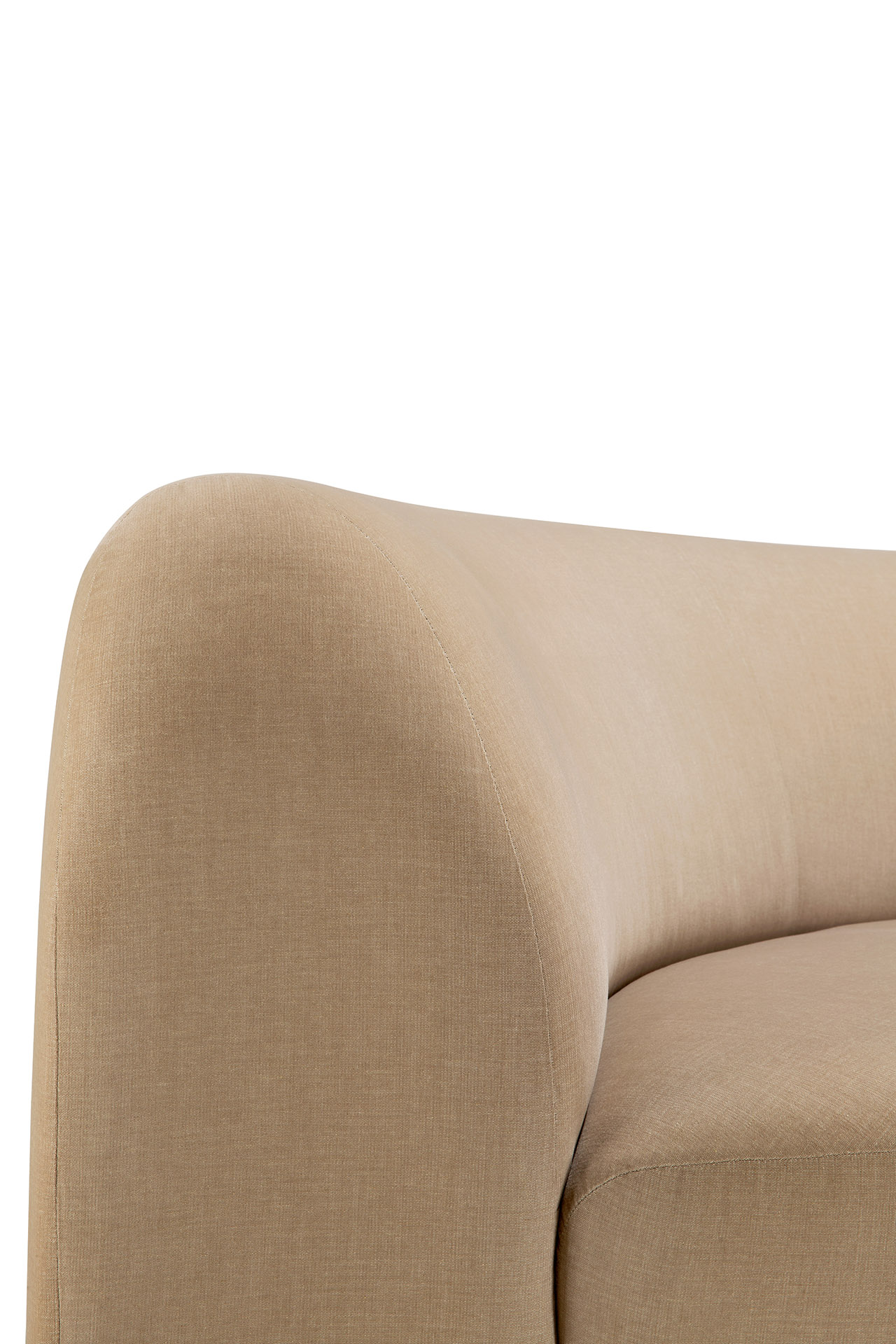 Bulky modulaire sofa - 90° hoekelement - light sepia