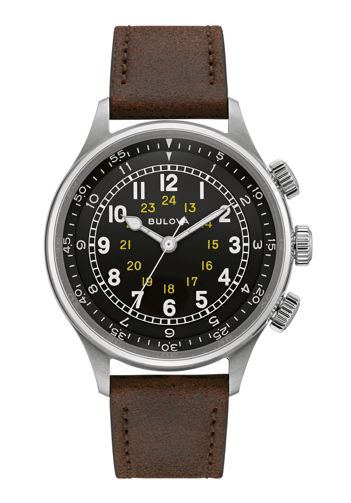 Bulova Pilot Herrenuhr Automatik 96A245