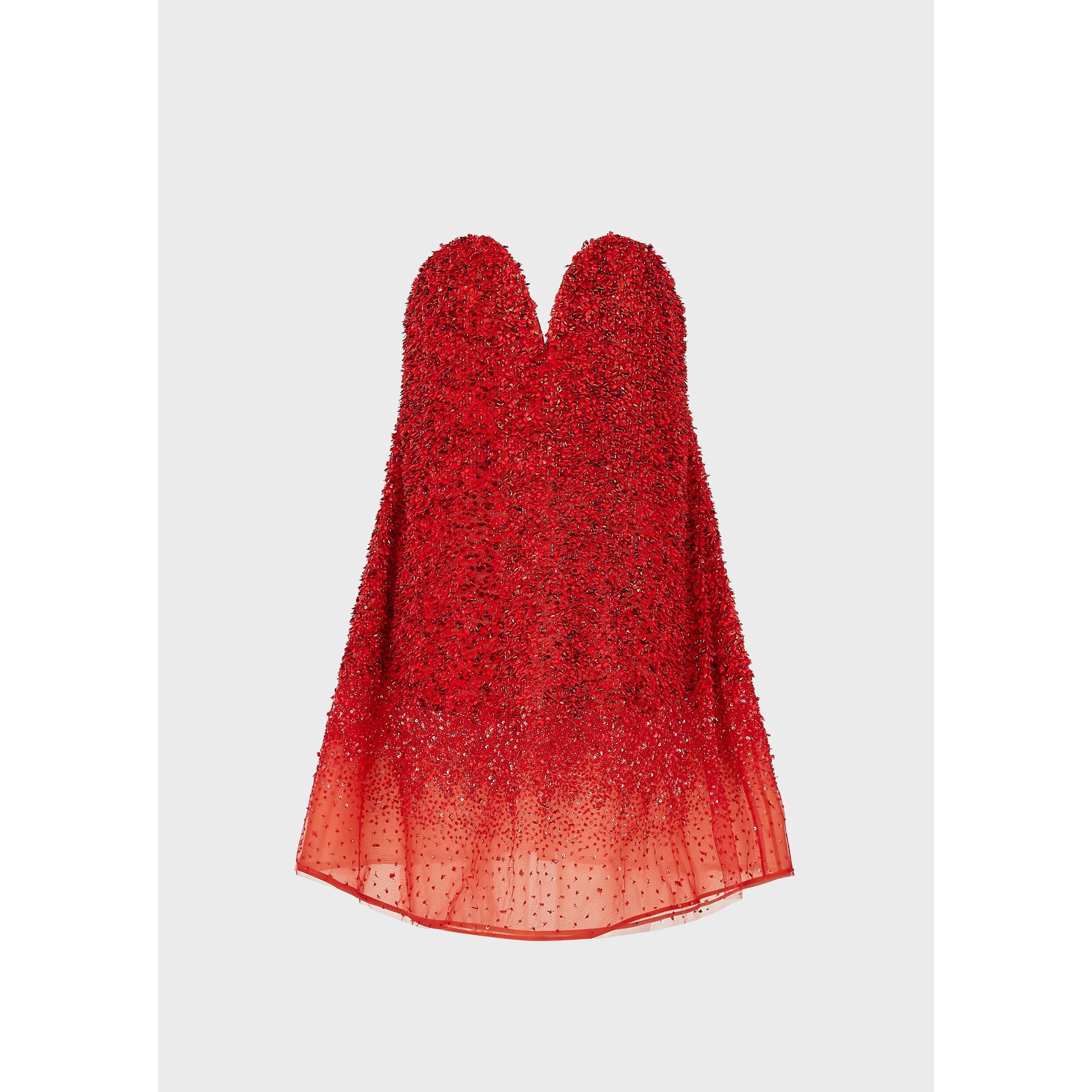 Emporio Armani Strapless Mini Dress