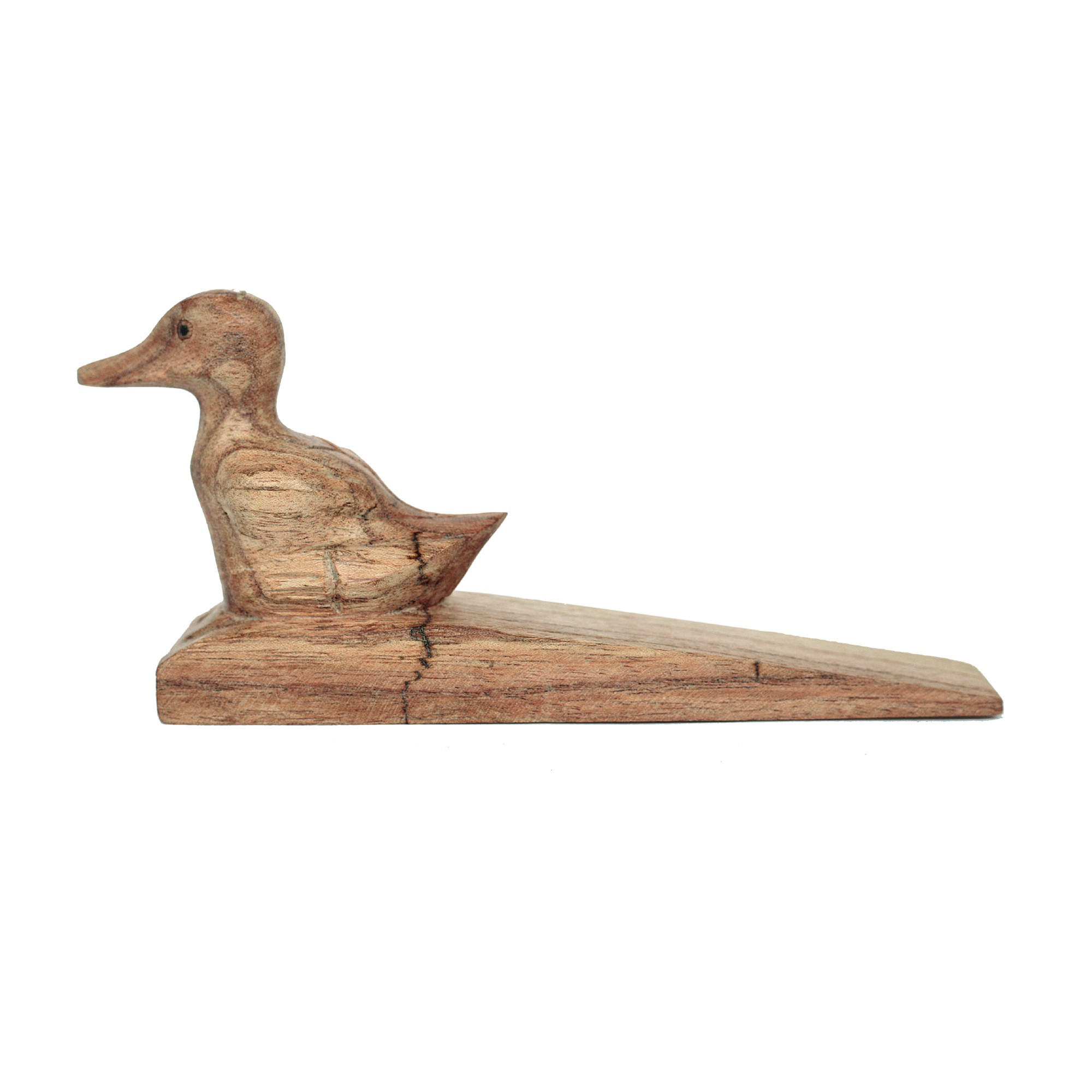 Türstopper 'Maus Hase Ente' aus Albesiaholz, L 17 cm, B 4 cm, H 6 cm günstig bestellen