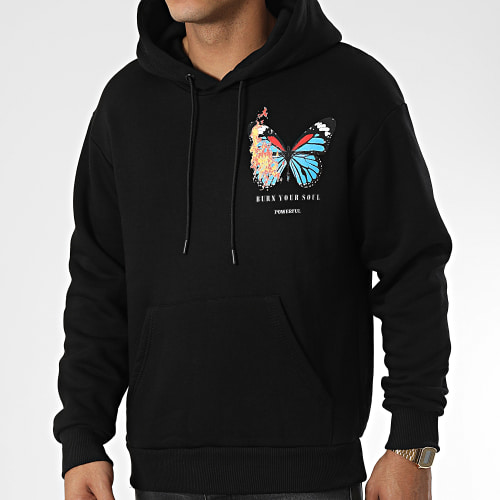 Sweat Capuche 1126 Noir