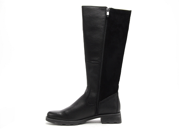 Caprice bottes plates femme 25611 noir