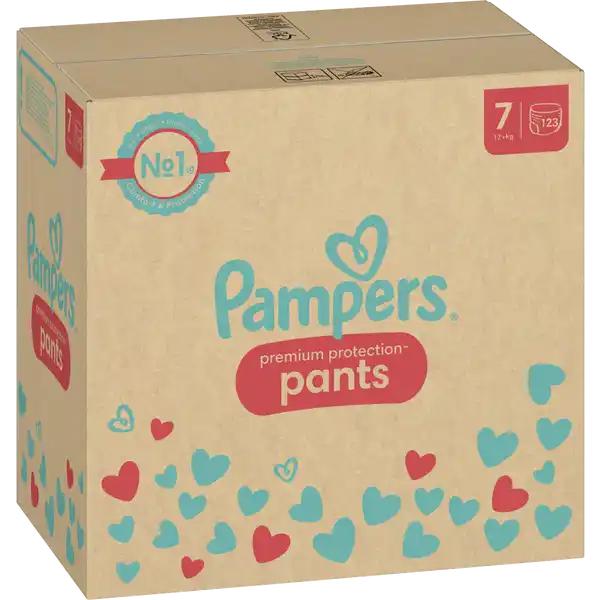 Premium protection Pants Gr. 7 (17+kg) Monatsbox