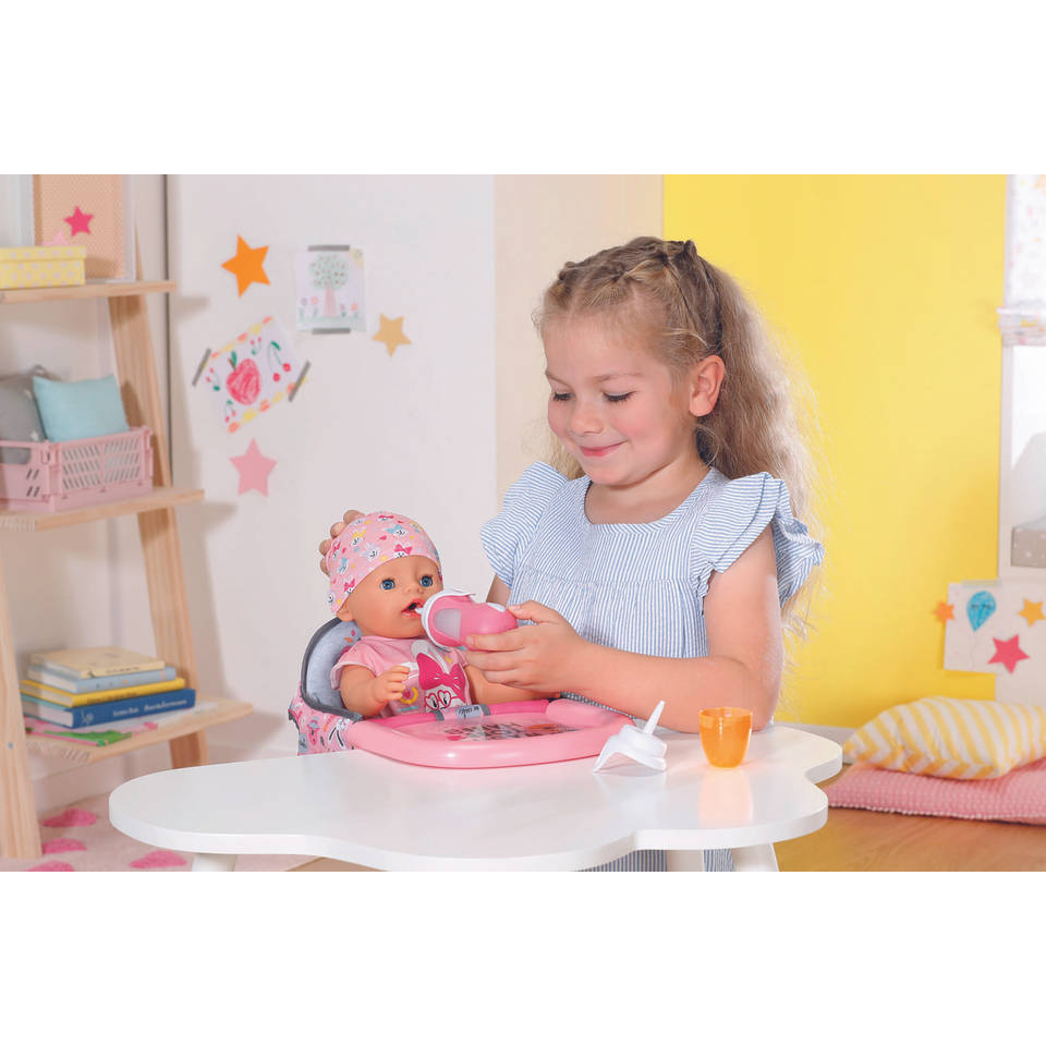 BABY born interactief flesje en lepel