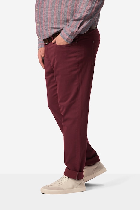 Men+ Jeans, Colordenim, 5-Pocket, Traveller-Bund mit Dehnreserve, bis 72