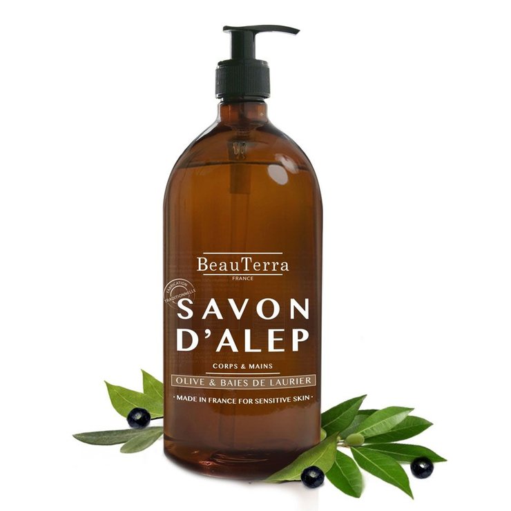 Savon Liquide D'alep 500ml Beauterra