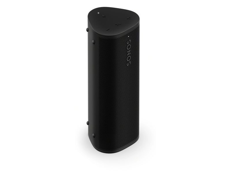 Sonos Smart Speaker Roam 2 Schwarz Kompakter Lautsprecher mit hoher Klangqualität