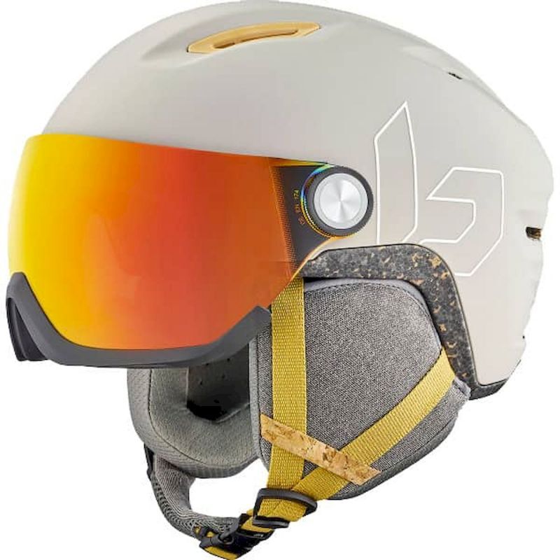 Eco V-Atmos - Eco Photochromic Fire Red Cat 1-3 - Casque ski