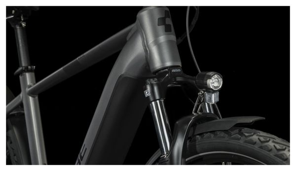 VTC Électrique Cube Nuride Hybrid Performance 625 Allroad Shimano Alivio 9V 625 Wh 29'' Gris