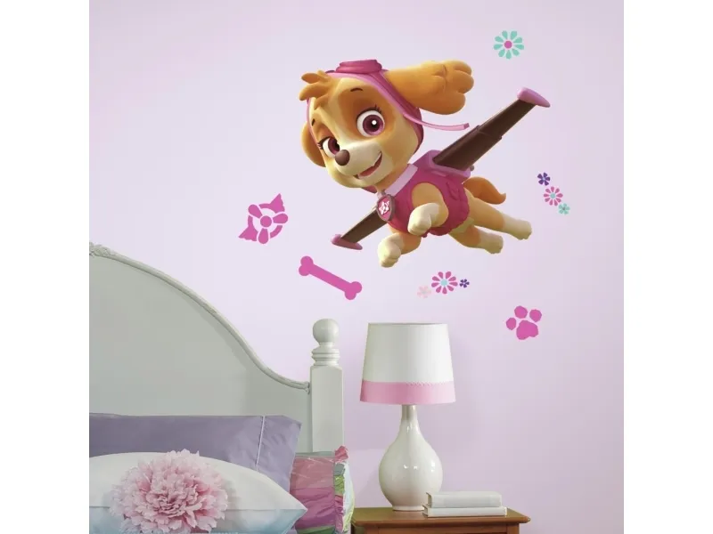 Paw Patrol Skye kæmpe wallsticker