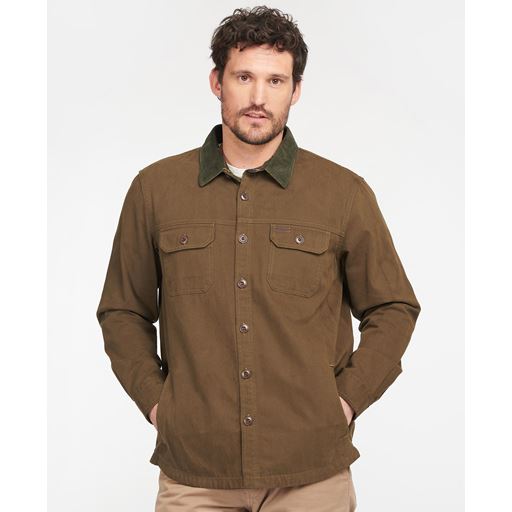 Barbour Catbell Overshirt, Olive, XL