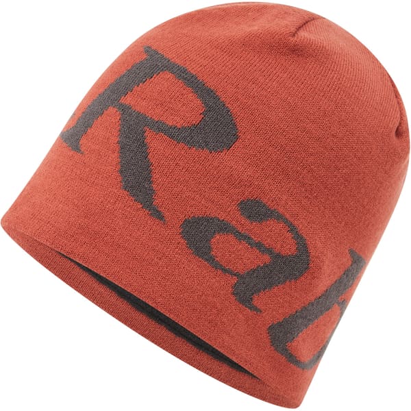 Bonnet ski RAB LOGO BEANIE TUSCAN RED/GRAPHENE