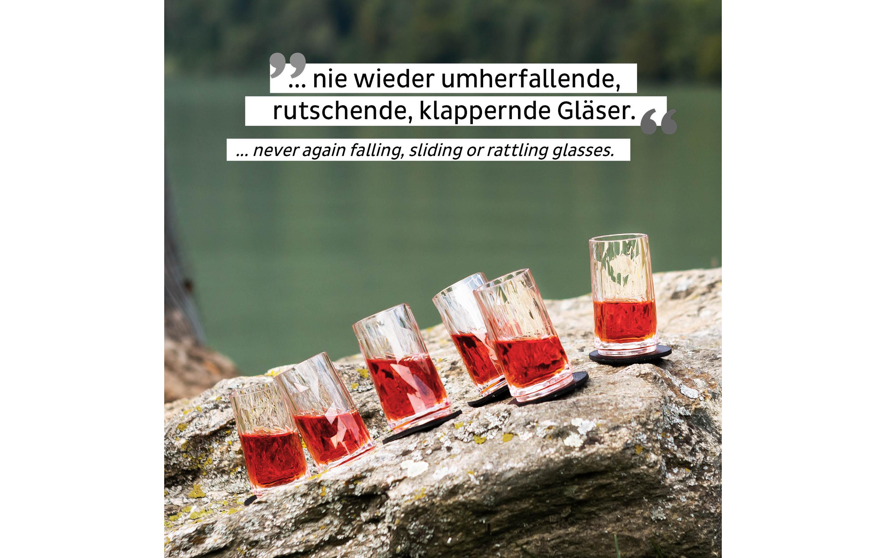 Magnet-Kunststoffgläser Shot6 Shotgläser