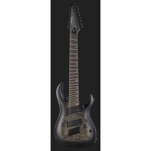 Harley Benton MultiScale-8 QBB Bundle