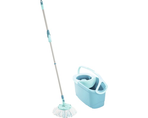 Leifheit Clean Twist Disc Mop Ergo dweilset, 3-delig, inclusief emmer