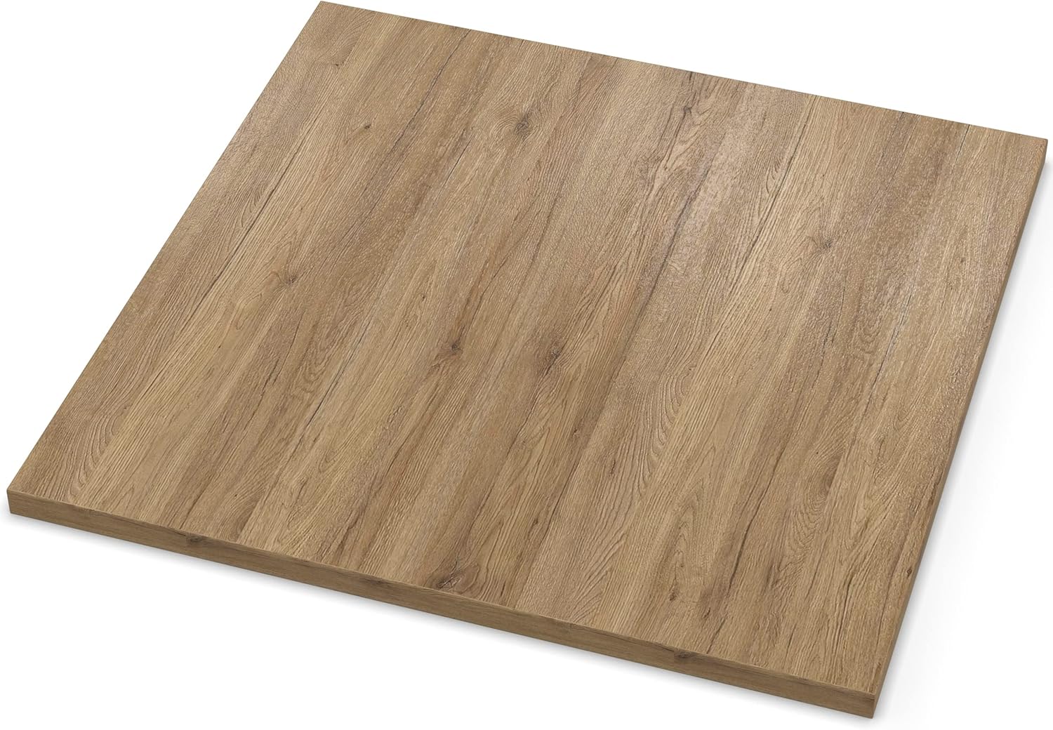 AUPROTEC Tischplatte 28mm Eiche Sanremo Classic 160x60 cm I Spanplatte mit 1mm ABS Kante & PU-Verleimung I melaminharzbeschichtet I elegant & wasserabweisend