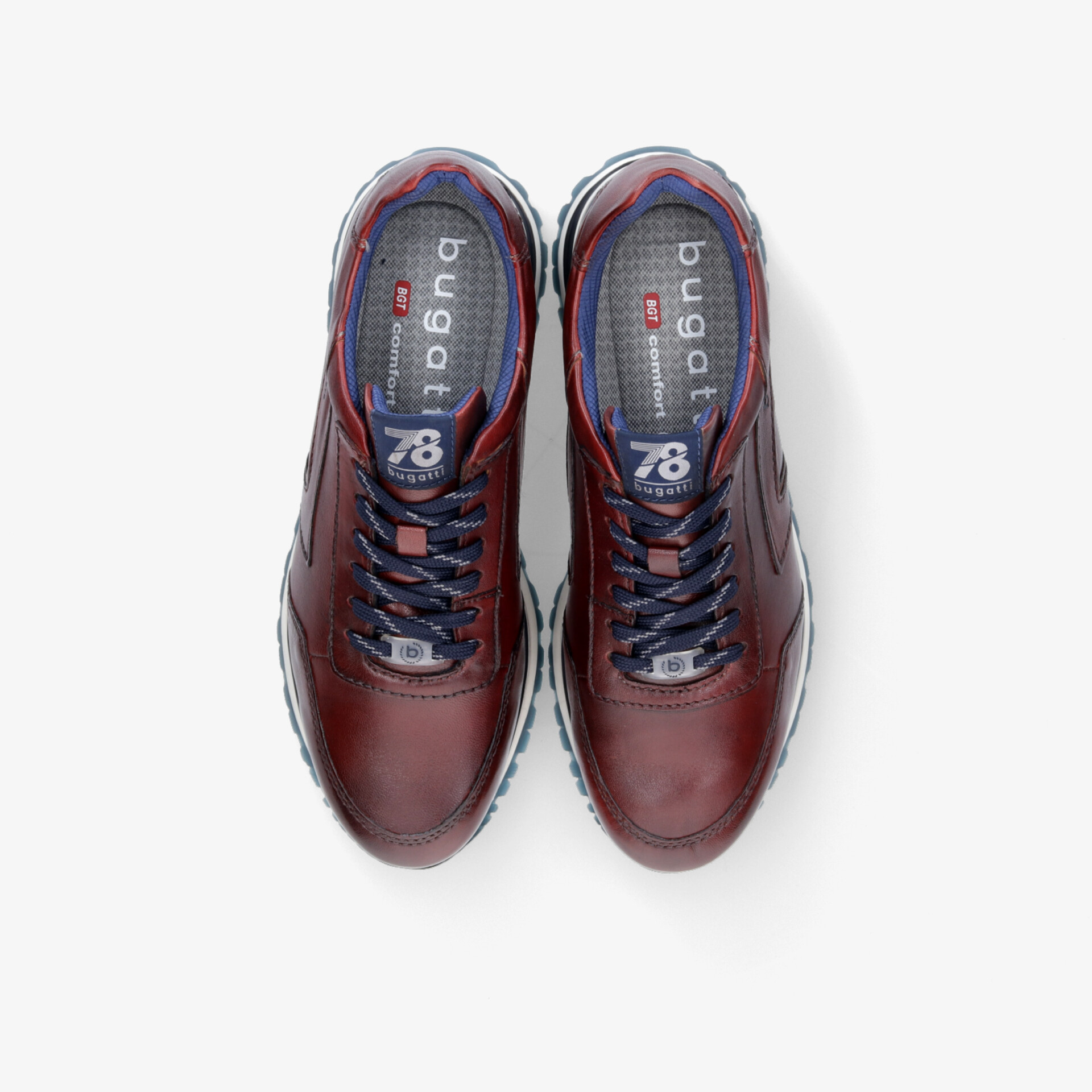 bugatti Herren Schnürer rot - Elegante Herrenschuhe bei reno.de