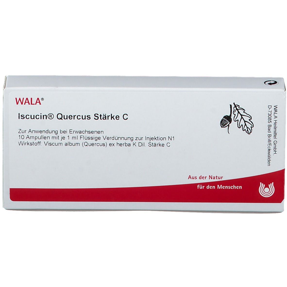WALA® Iscucin Quercus Staerke C Amp.
