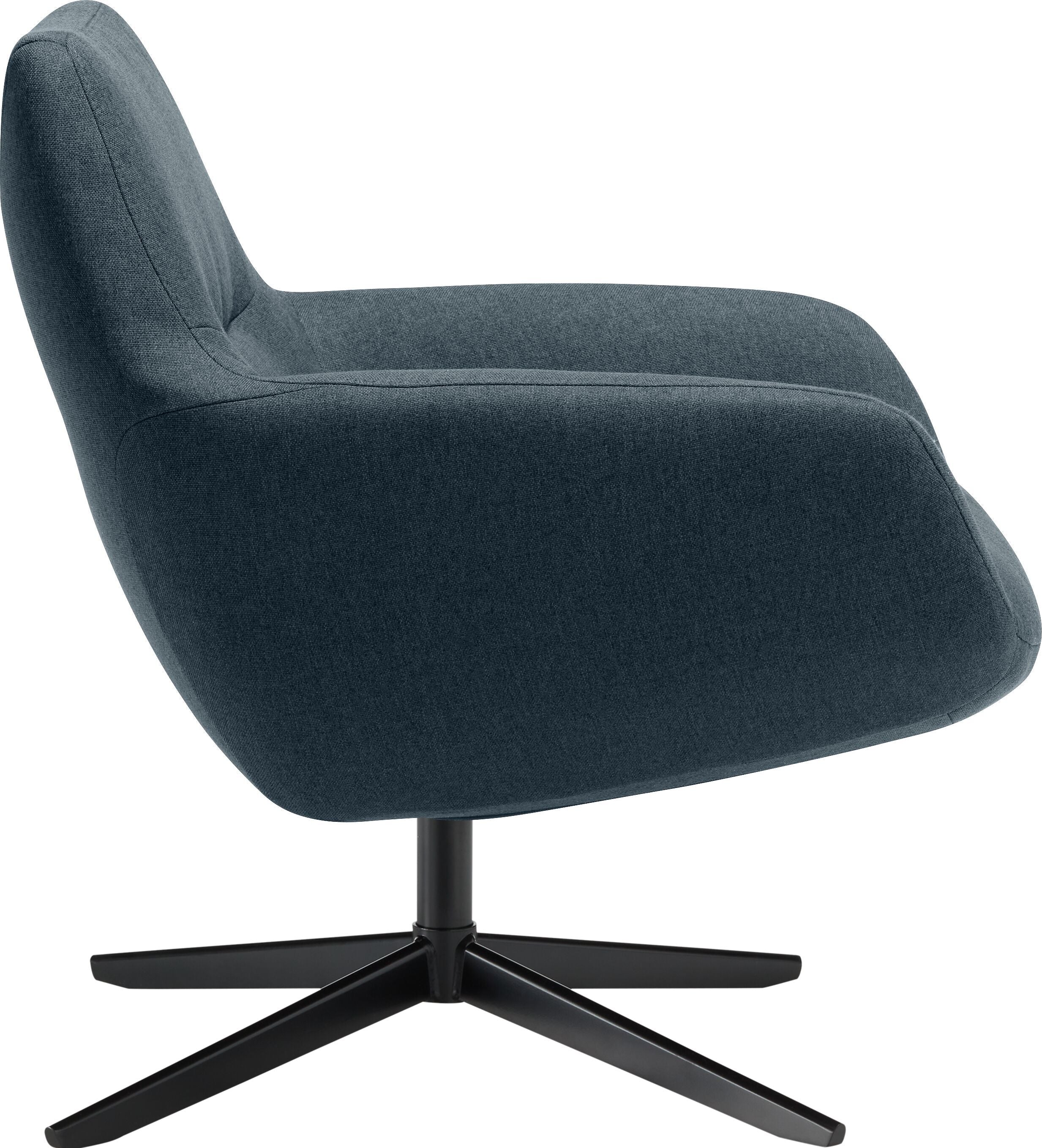 JARLEE Sessel - Blau / B: 70.0 cm x T: 76.0 cm x H: 82.0 cm