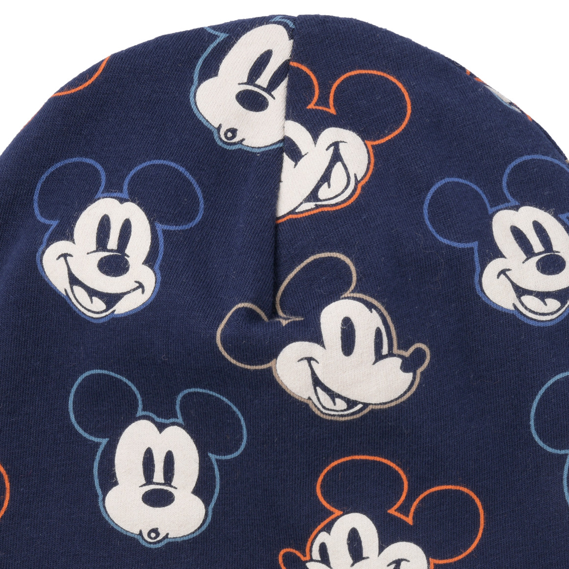 Topomini Micky Maus Mütze  mit Allover-Print dunkelblau