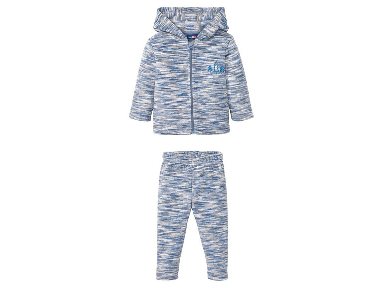 LUPILU® baby fleece-kostuum jongens, met kinbescherming