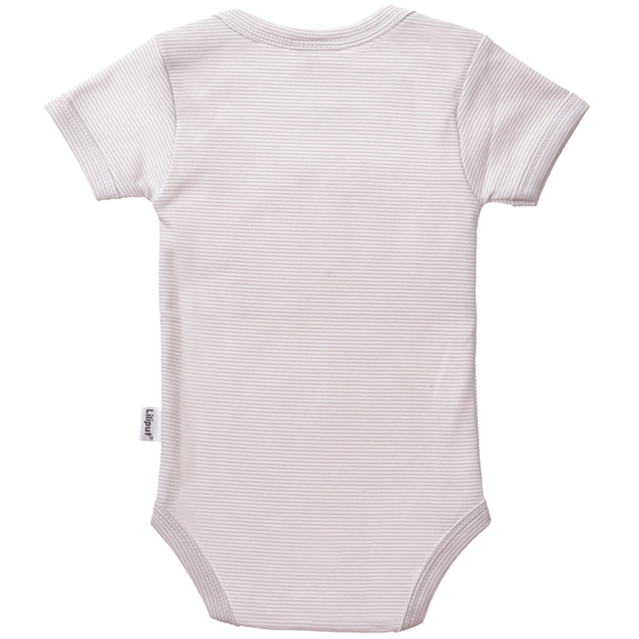 Liliput Baby-Bodie 2er-Pack Löwe rosa gestreift grau gestreift