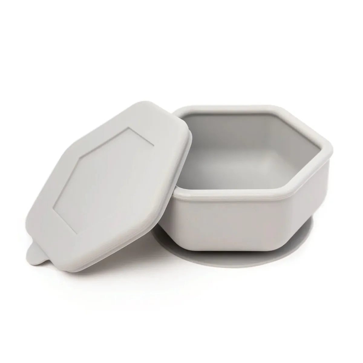 Raz Baby Bol en Silicone Gris