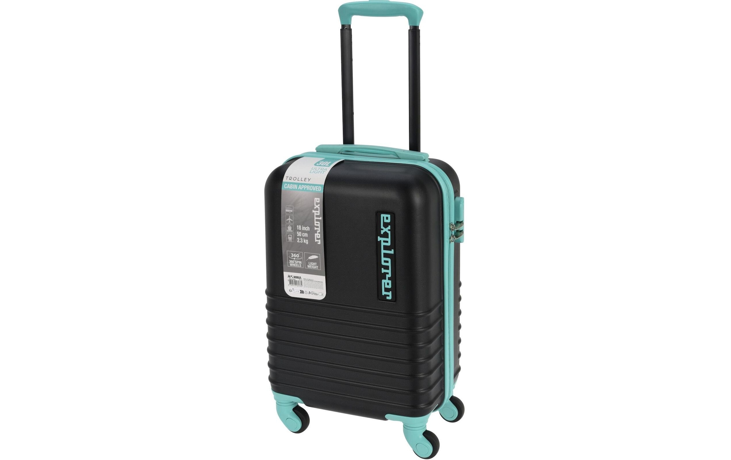 KOOR Koffer »Explorer 30 L« 30 l 4 Rollen