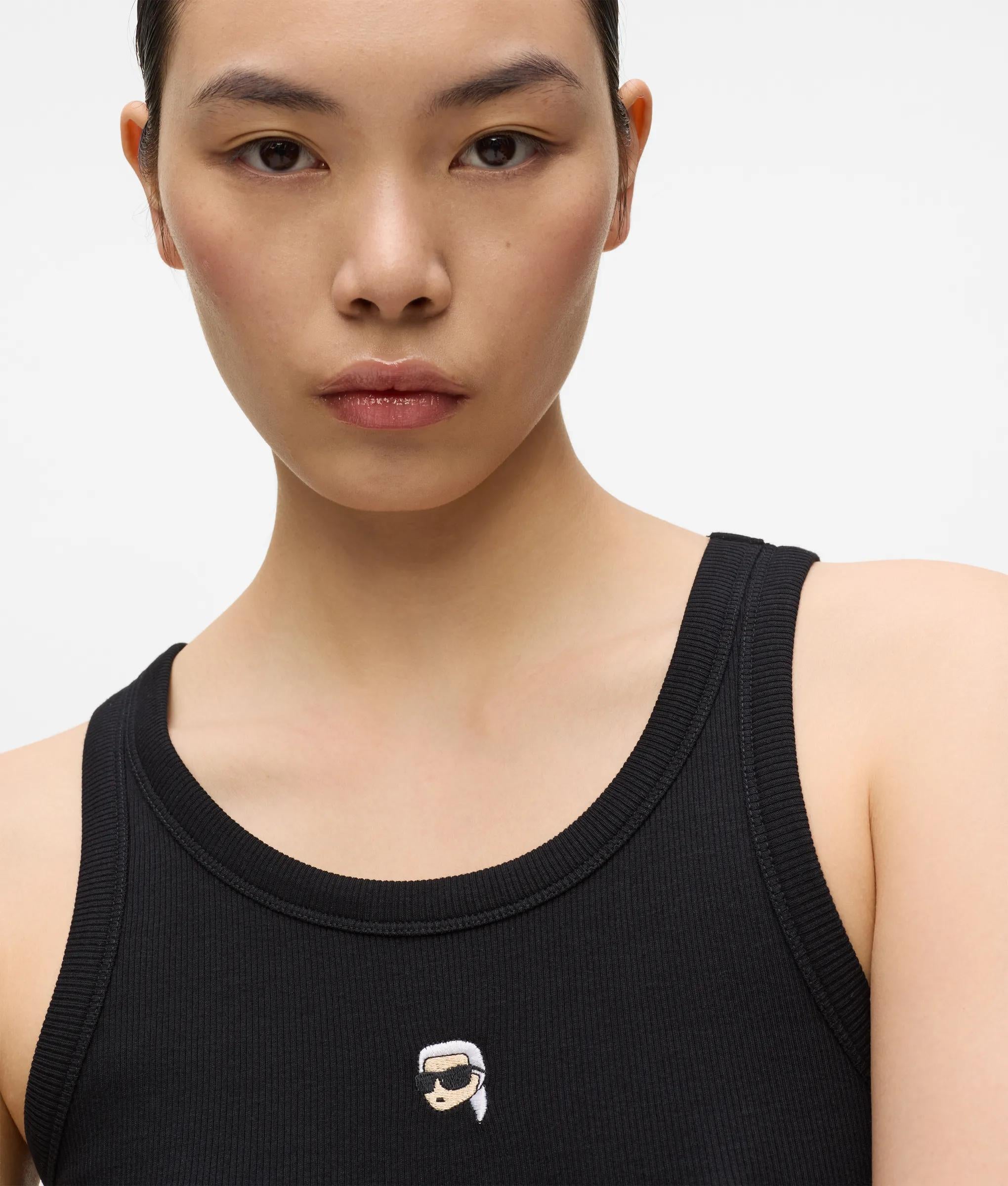 Ikon geribbelde tanktop