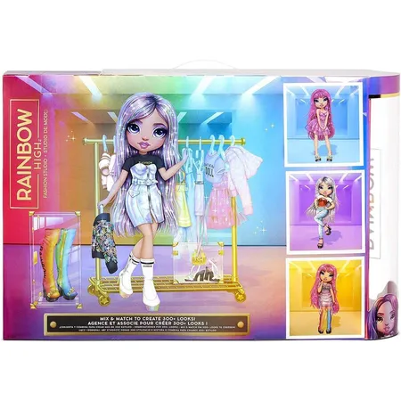 MGA Entertainment Rainbow High Fashion Studio Exklusive Puppe mit Kleidung und Accessoires