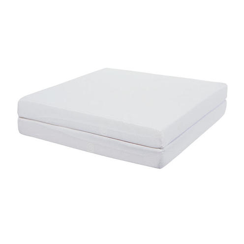 Matelas Pliant 2 parties Zen déhoussable 60x120x7 cm - CANDIDE