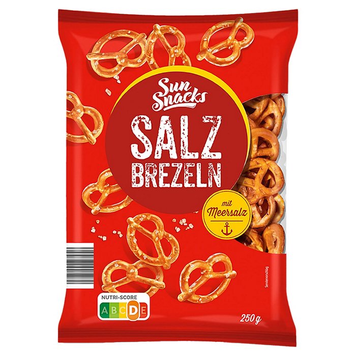 SUNSNACKS Salzbrezeln 250 g