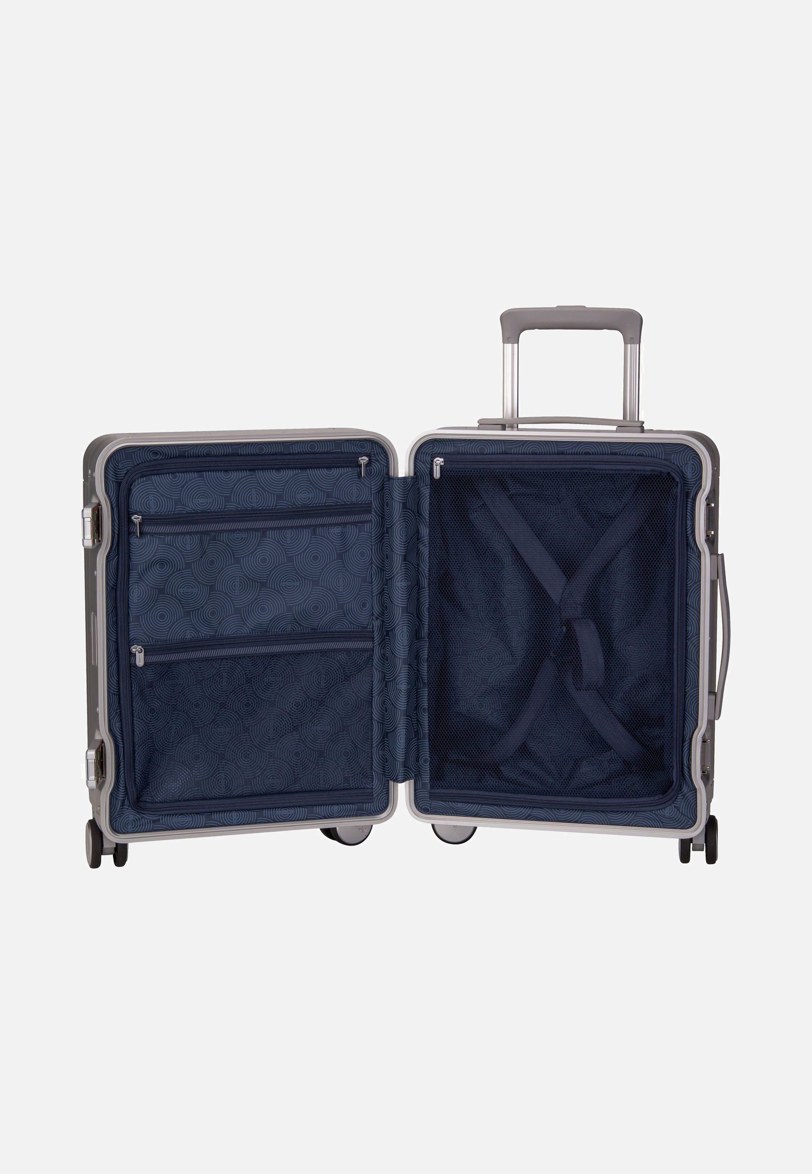 Soundbox Alu Spinner 55 Silver - Koffer