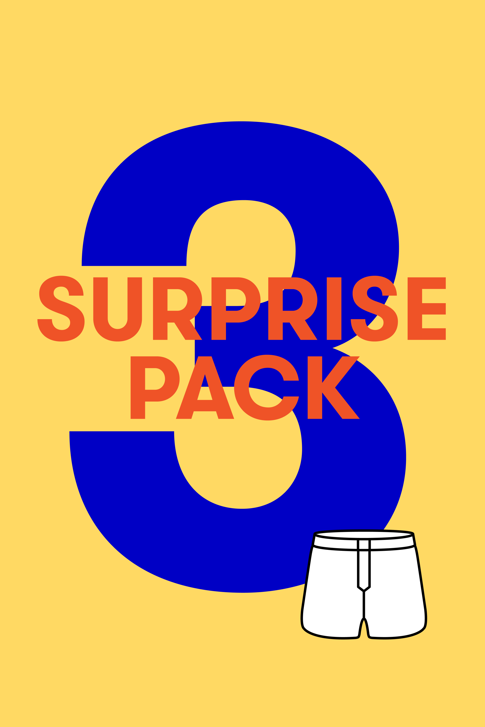 Boxer Short Surprise 3x