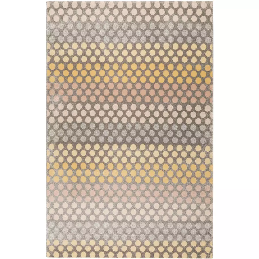 Esprit Kurzflorteppich Spotted Stripe taupegelbrosa