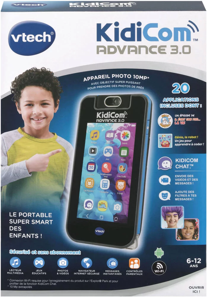 KIDICOM ADVANCE 3.0 NOIR