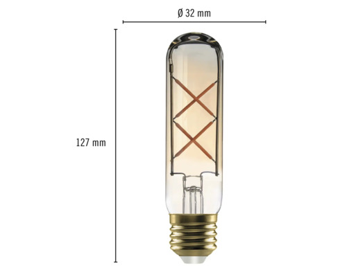 FLAIR LED Lamp T32 amber E27/4W(28W) 300 lm 1800 K warm wit