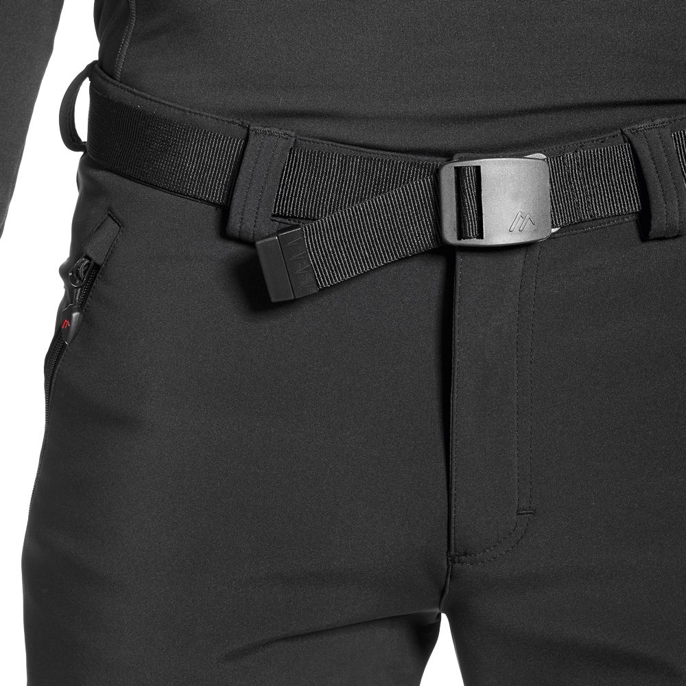 Maier Sports Tech Softshellhose Herren schwarz