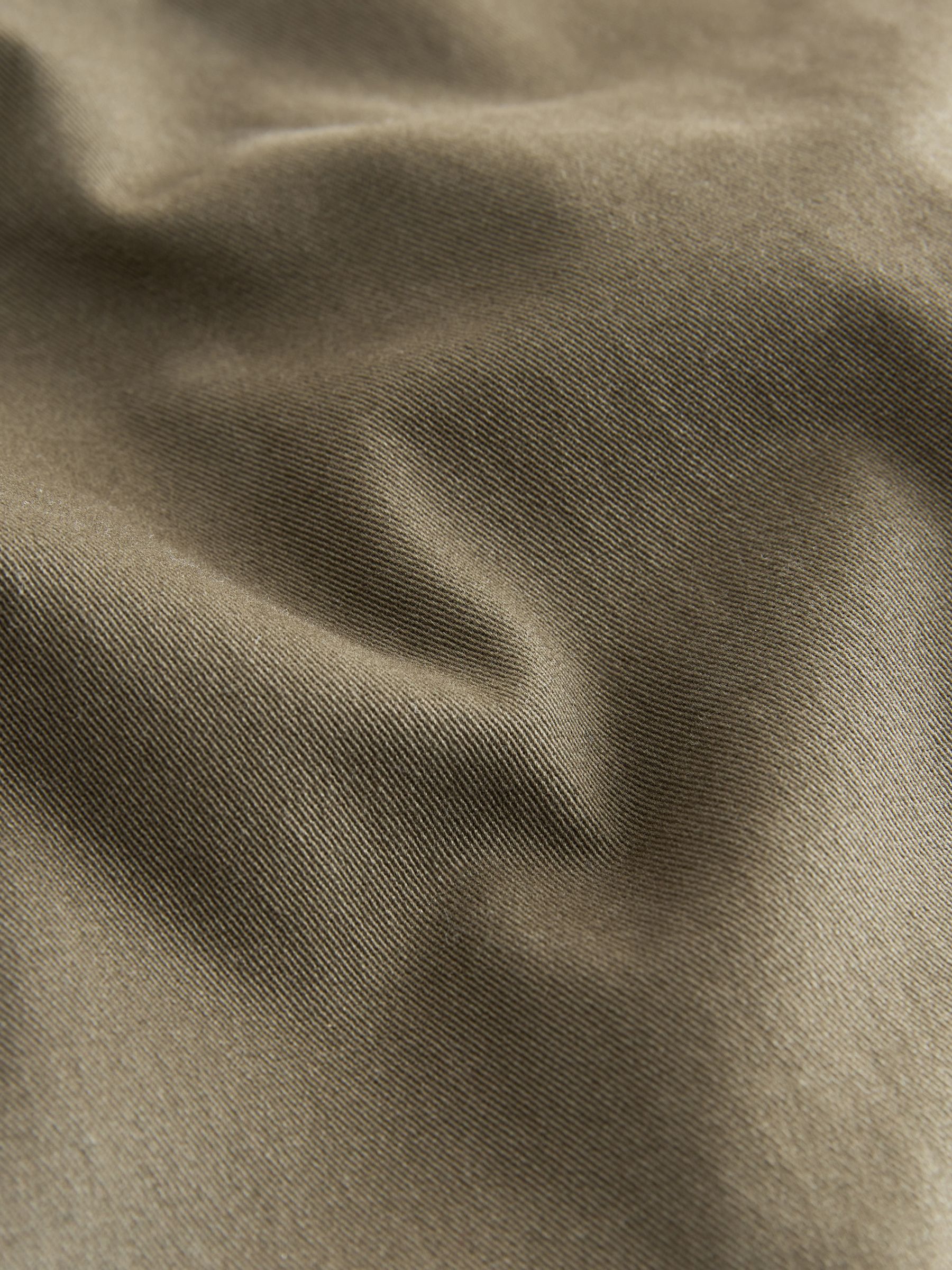 Olijfgroen - Straight fit - Stretchy chino