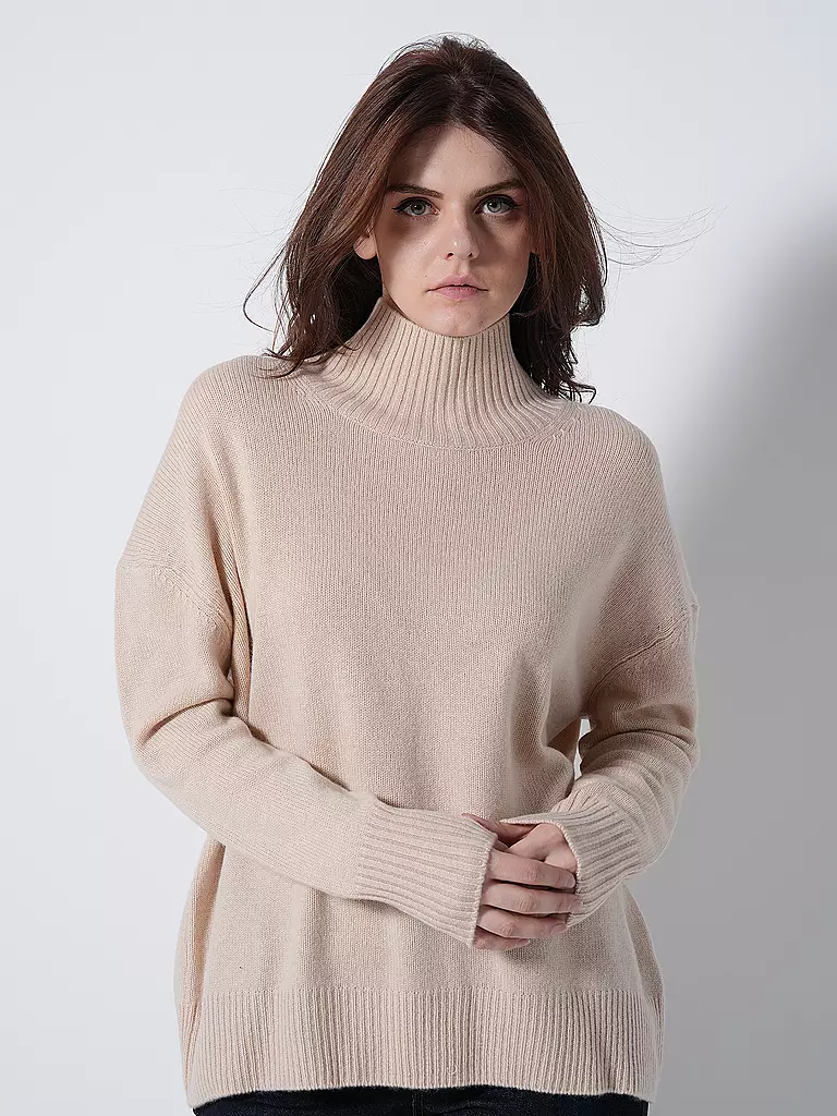 THE MERCER N.Y. Rollkragenpullover beige