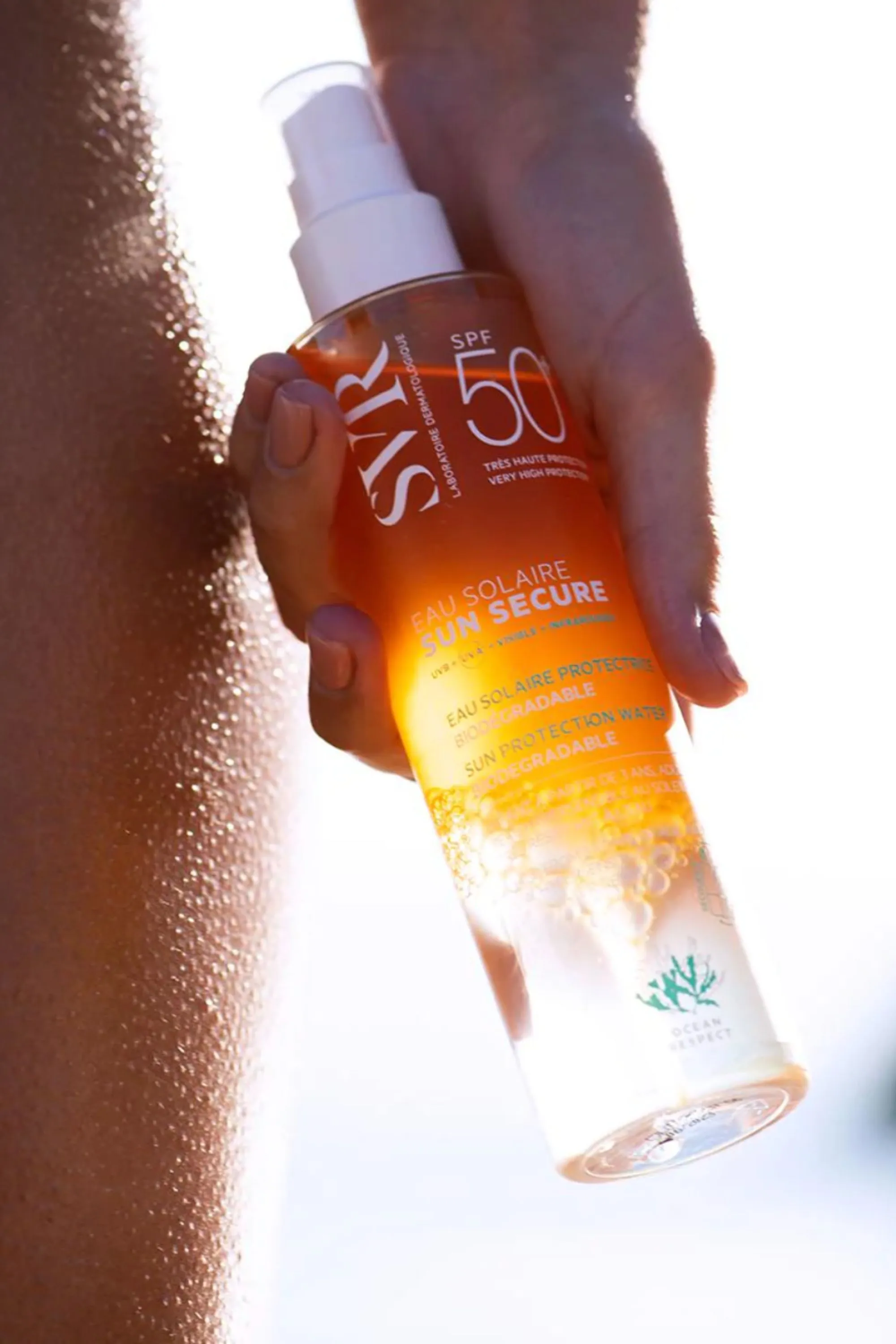 SVR Eau solaire SPF50 protectrice biodégradable-100 ml