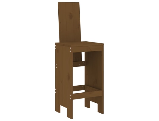 VIDAXL - Tabouret de bar Tabourets 2 pcs marron miel 40x42x120 cm bois massif de pin