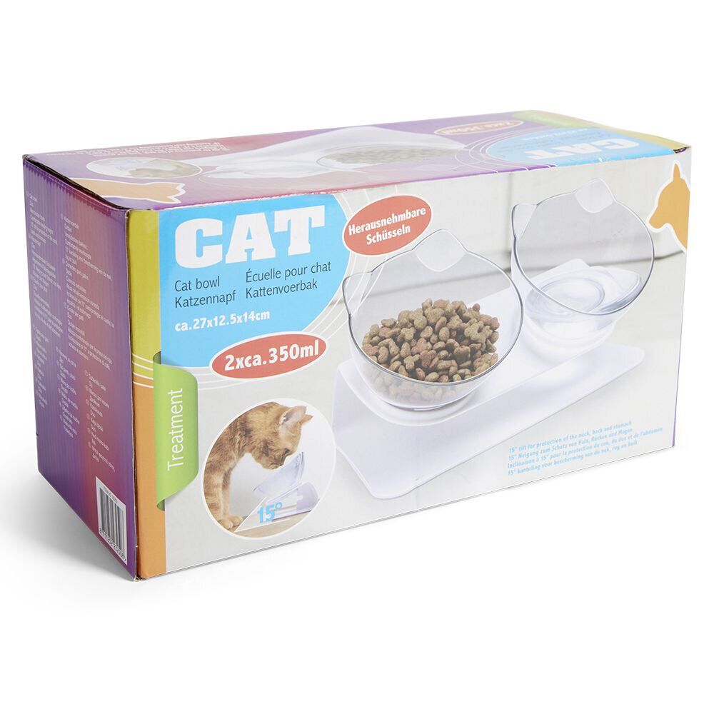 Gamelle double en plastique 350ml