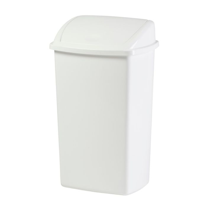 Vepa Bins Afvalbak 50 Liter Wit met Swing deksel (VB200916)