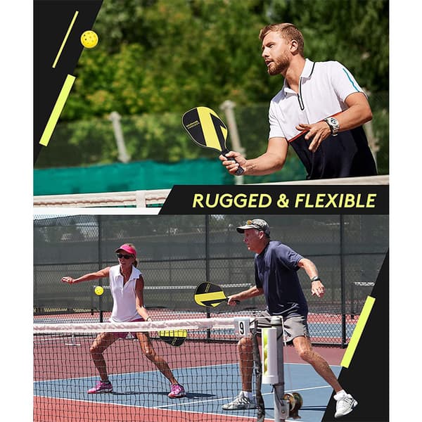INF Pickleball-sett - glassfiberracketer, baller og bag 1
