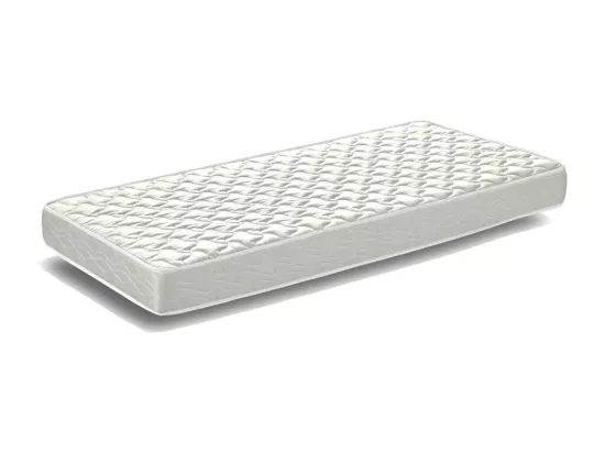 Lit escamotable superposé blanc horizontal 2 couchages 85x185 Bounto-2 matelas 85x185
