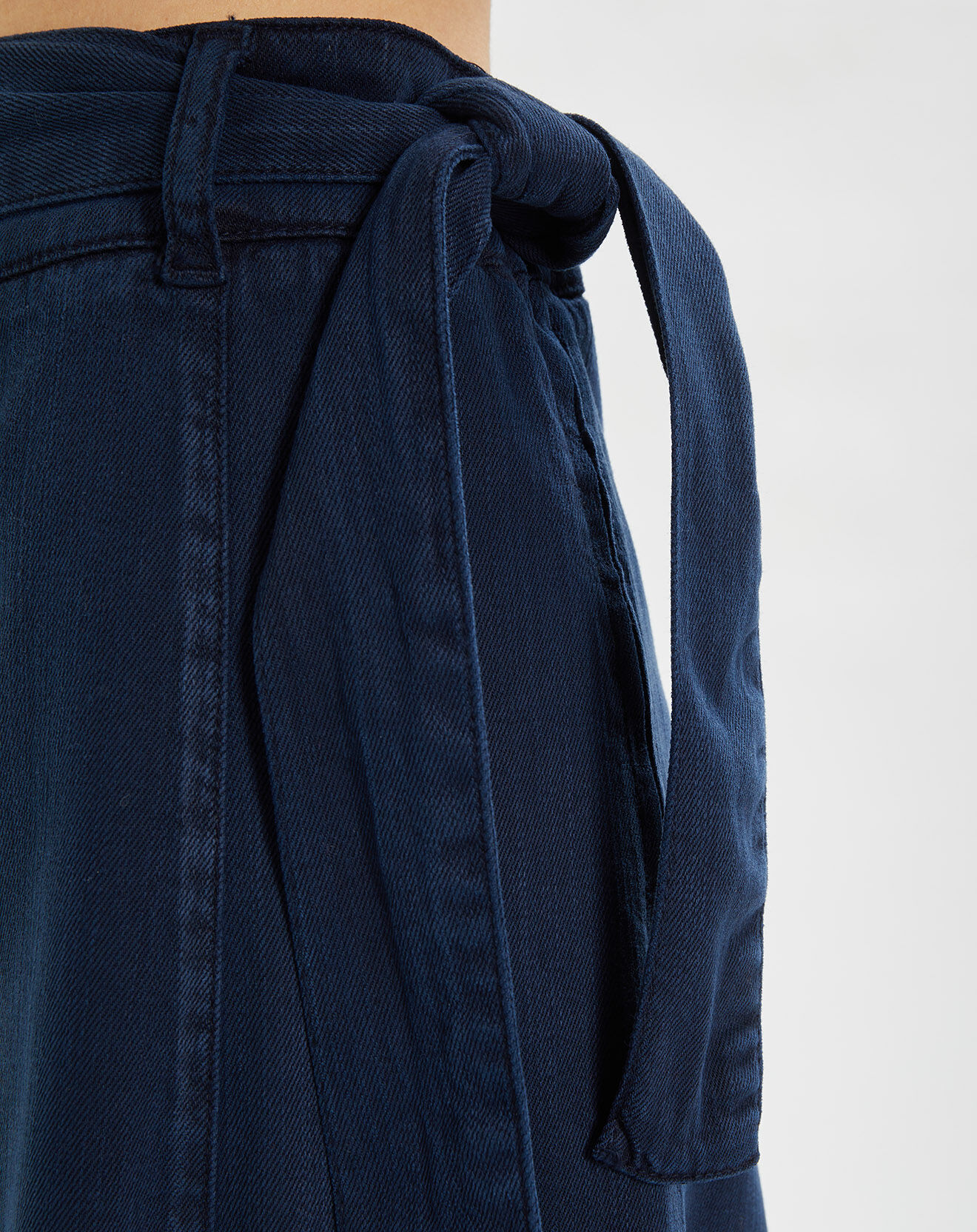 Stella Forest Jupe Nora mi-longue bleu indigo