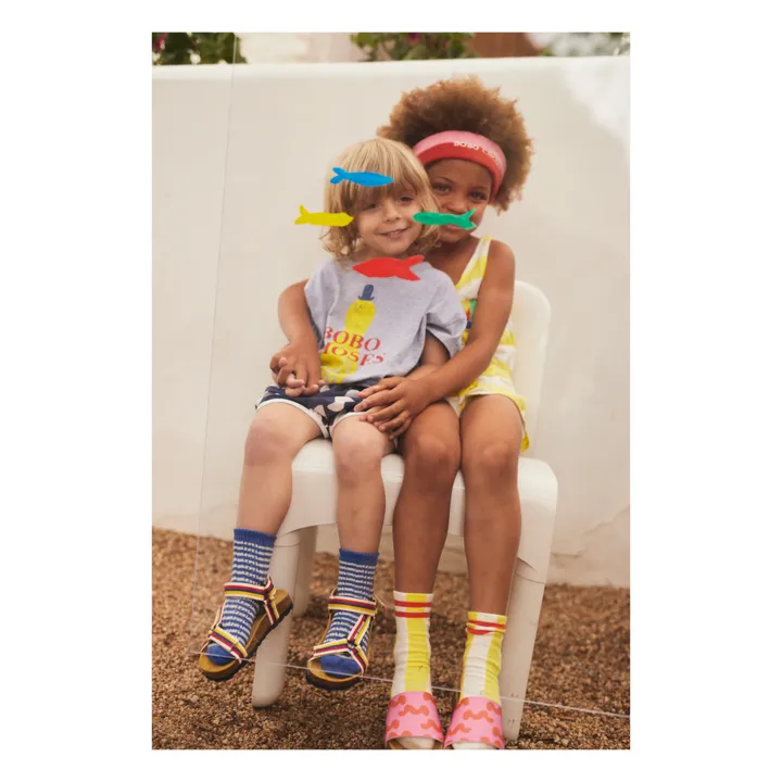 Bobo Choses Sandales Rayures | Jaune